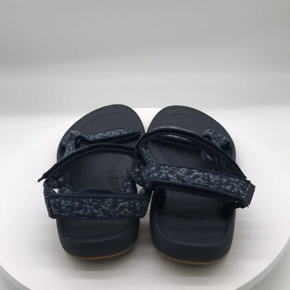 Teva mens Dark Blue Adjustable Strap Sandals size 13 US